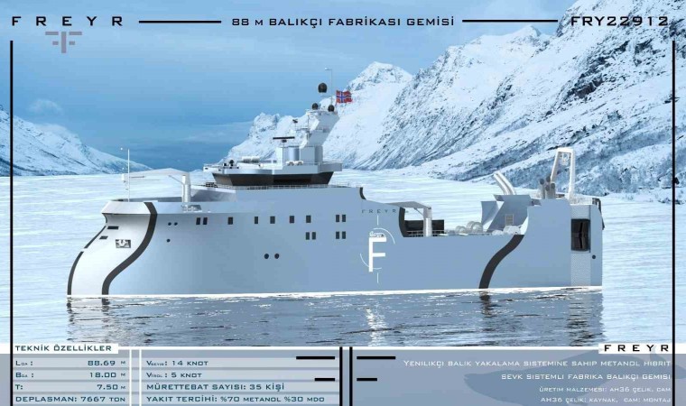 YTÜlü Öğrencilerden Norveçe özel gemi tasarımı