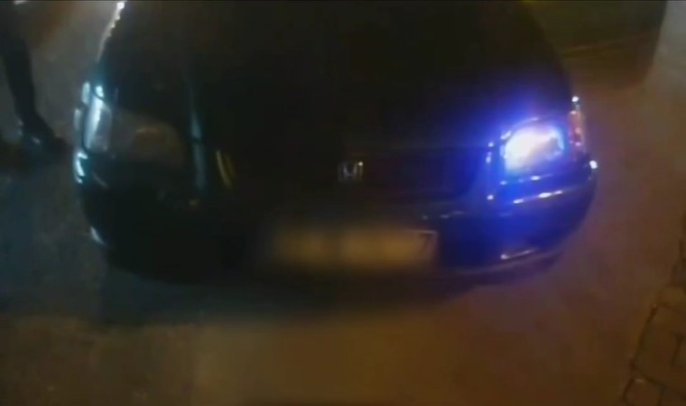 Alanyada çakarlı aracın sürücüsüne 138 bin TL ceza