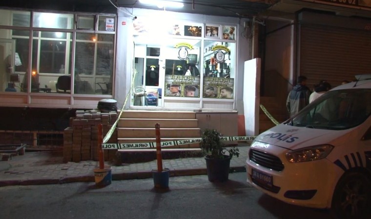 Arnavutköyde berbere kanlı pusu: O anlar kamerada