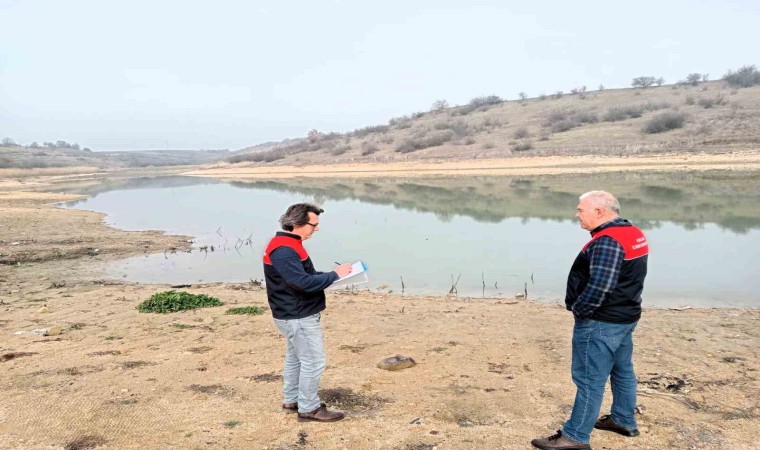 Babaeskide göletlerde denetim gerçekleştirildi