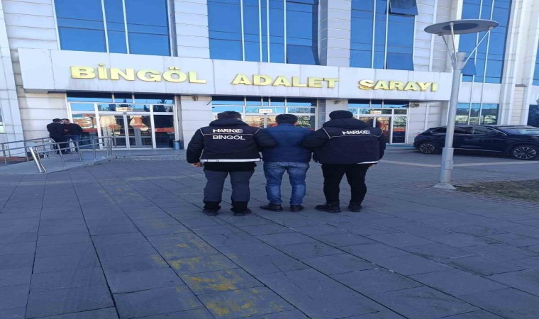 Bingölde 1 yıl 8 ay kesinleşmiş hapis cezası bulunan şahıs yakalandı