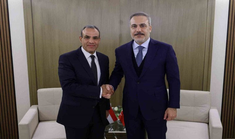Dışişleri Bakanı Fidan, Mısırlı mevkidaşıyla görüştü