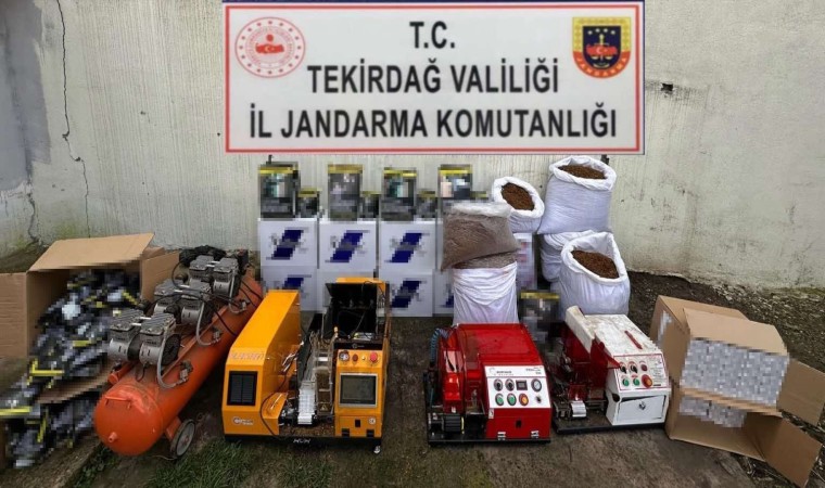 Ergenede kaçak tütün operasyonu