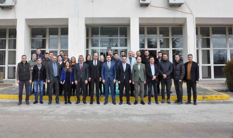 İl Özel İdaresi personelinden kaymakam Dalana veda programı