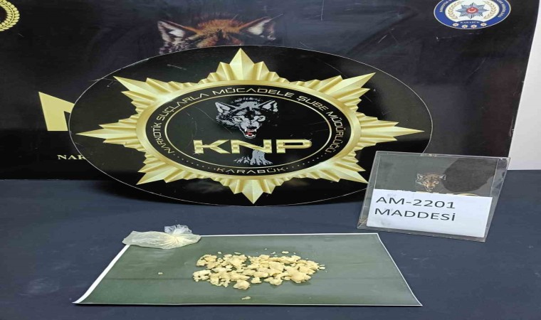 Karabükte uyuşturucu ile yakalanan şahıs tutuklandı