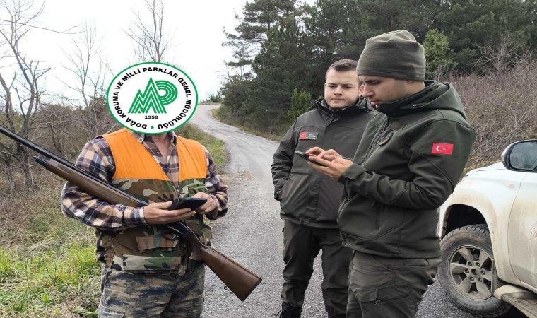 Kastamonuda 2024 yılında 2 bin 196 avcı kontrol edildi