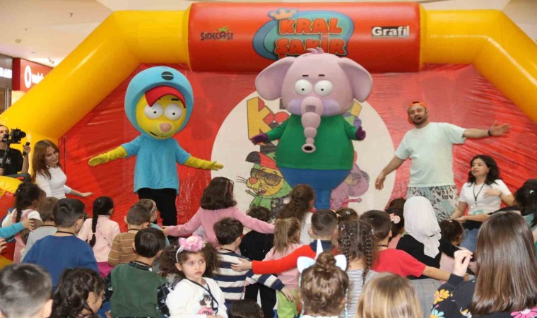 Kral Şakir etkinliği 3 gün boyunca Eskişehirli çocuklarla buluşacak