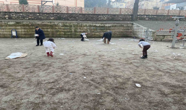 Miniklerden çevreci davranış