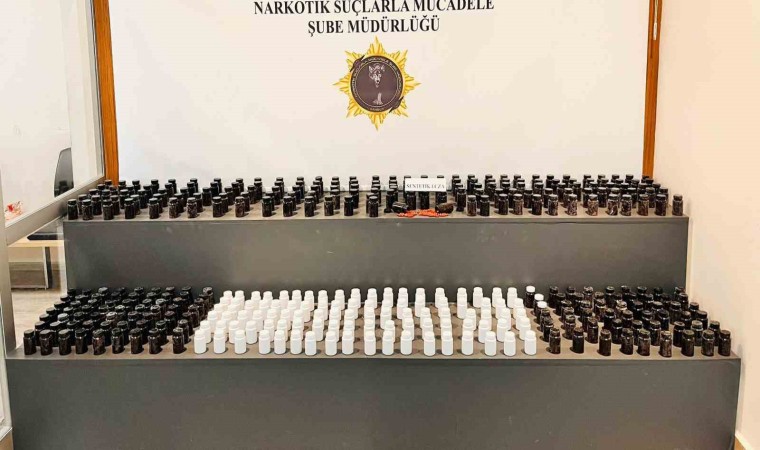 Samsunda 30 bin sentetik ecza ele geçirildi: 5 gözaltı