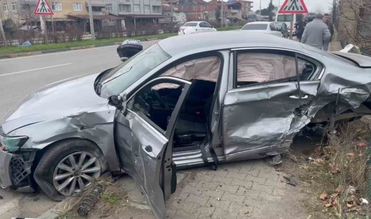Samsunda trafik kazası: 3 yaralı