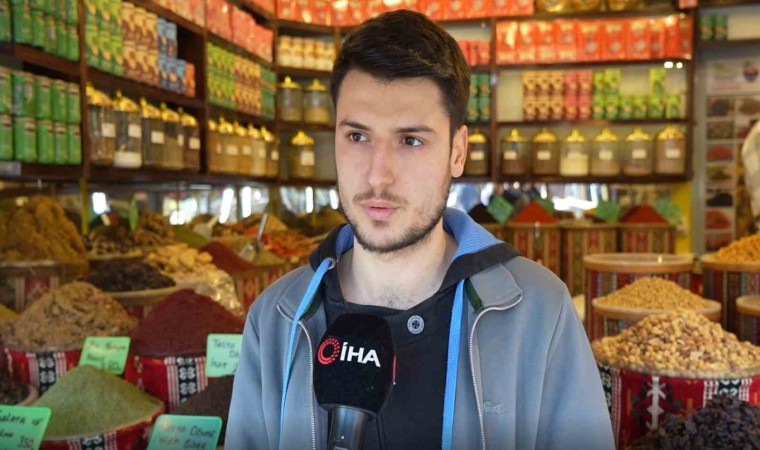 Soğuk havalar Gaziantepte aktarlara ilgiyi artırdı