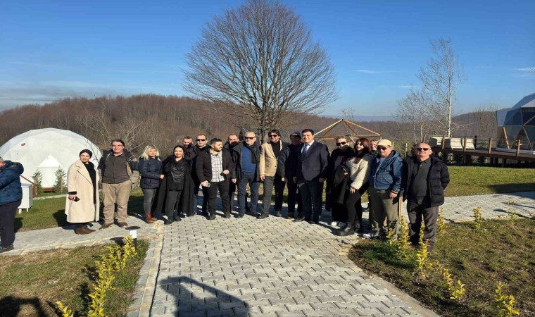 Turizm acente sahipleri Düzceye hayran kaldı