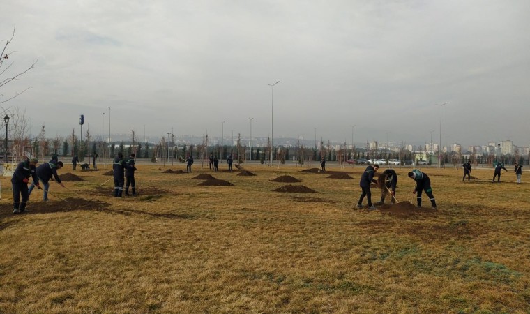 Türkiyenin en büyük millet bahçesinde bahar hazırlıkları başladı