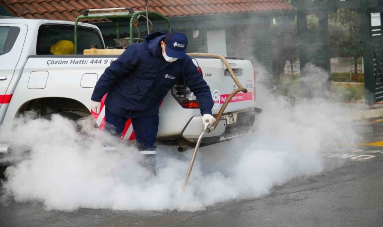 Ümraniye Belediyesinden kış aylarında da sivrisinek mücadelesi