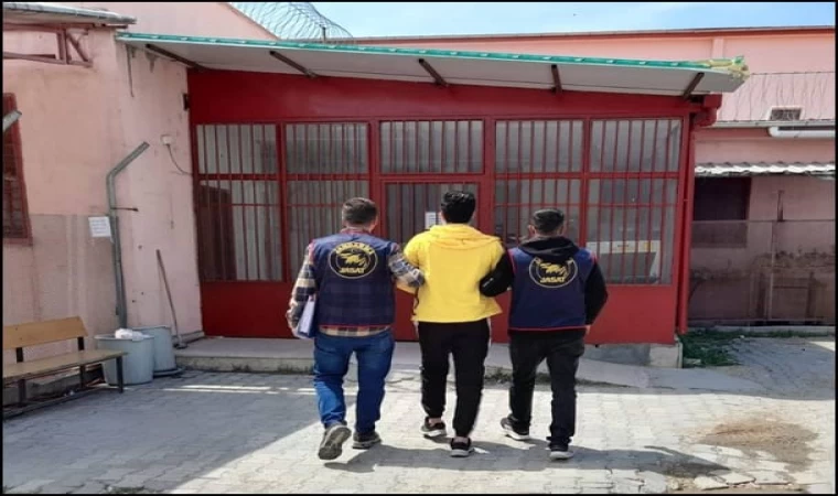 17 yıl kesinleşmiş hapis cezası ile aranan şahıs yakalandı