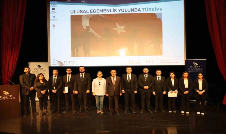23 Nisan coşkusu Düzce Üniversitesi’nde yaşandı