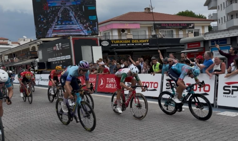 60. Cumhurbaşkanlığı Türkiye Bisiklet Turu’nda Fethiye-Marmaris etabının galibi Lev Gonov