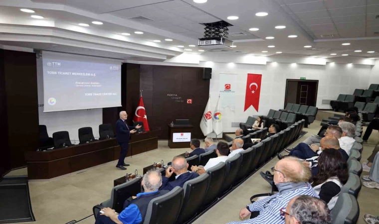 ADASO’da TOBB Şikago Ticaret Merkezi tanıtıldı