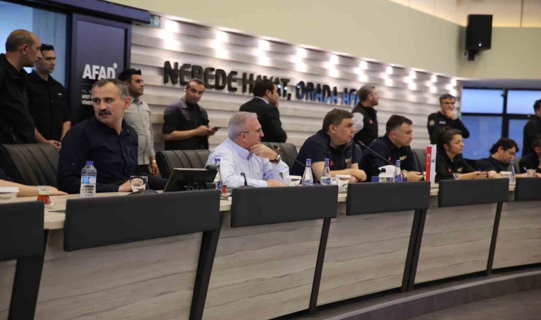AFAD: ”Türkiye Afet Müdahale Planı devreye alınmıştır”