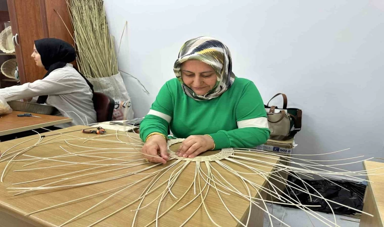 Aksaray’da şifa veren sepetler: Hem kazanç hem terapi kaynağı