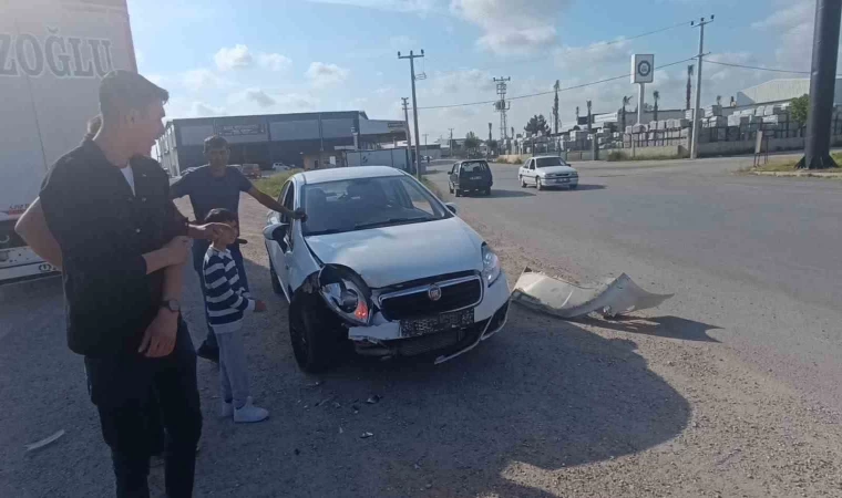 Antalya’da göz göre göre kaza: 2 yaralı