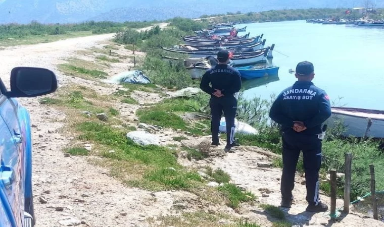 Bafa Gölü’nde ‘kuş’ denetimi