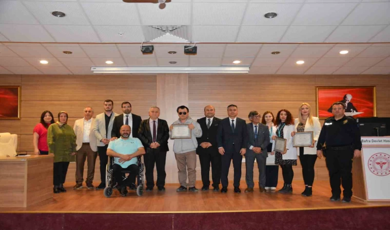 Bafra Devlet Hastanesi’nde ”Engelden Başarıya Uzanan Yol”