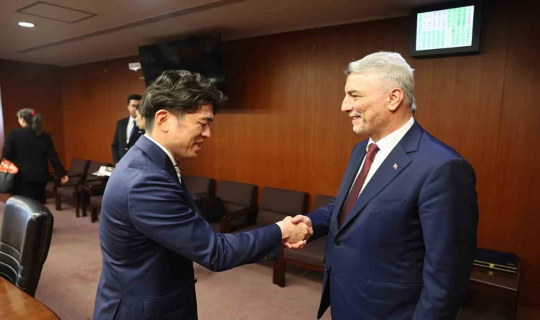 Bakan Bolat, Japonya Japonya Bakanı Hiromasa ile Japonya’da görüştü