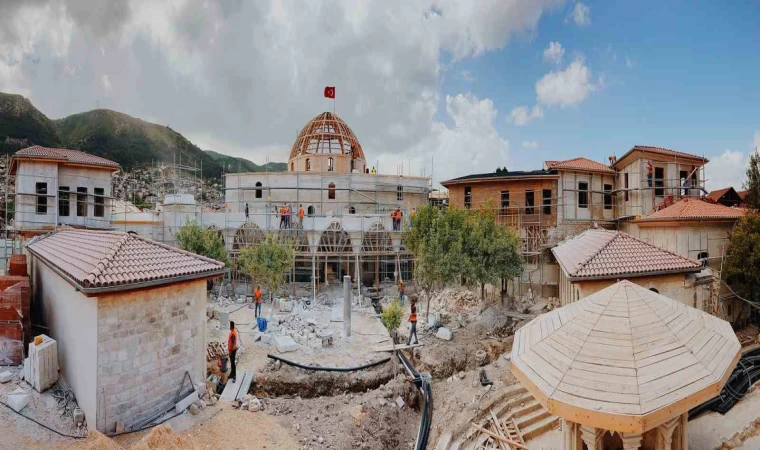 Başkan Altay: ”Hatay’da Anadolu’nun ilk camisinde çalışmaları kısa sürede tamamlayacağız”