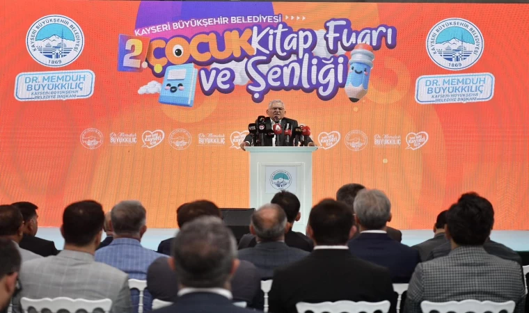 Başkan Büyükkılıç: ”2’nci Çocuk Kitap Fuarı ve Şenliği’ne 500 bin ziyaretçi katıldı”