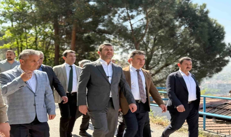 Başkan Çetinkaya, saha çalışmalarını Bayır Mahalle’de sürdürdü