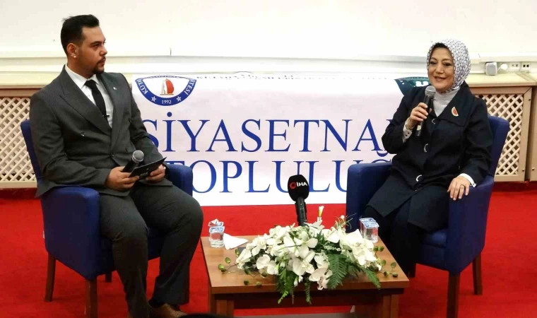 Başkan Ceyda çetin Erenler, DPÜ’de ”Siyasette Kadın”ın konuğu oldu