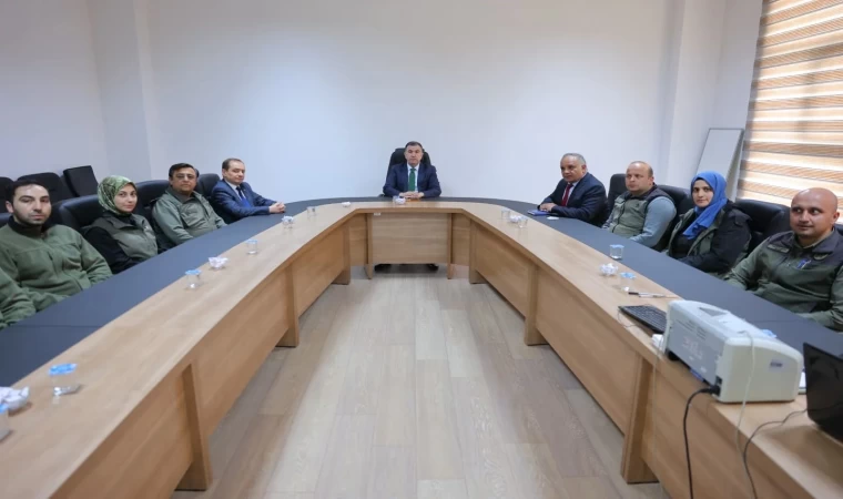Bayburt’ta Doğa Koruma ve Milli Parklar ve Orman işletme Müdürlüğünün çalışmaları değerlendirildi