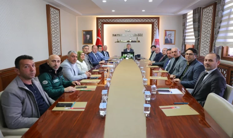 Bayburt’un istihdamına yönelik çalışmalar ve iş gücü potansiyeli toplantıda görüşüldü