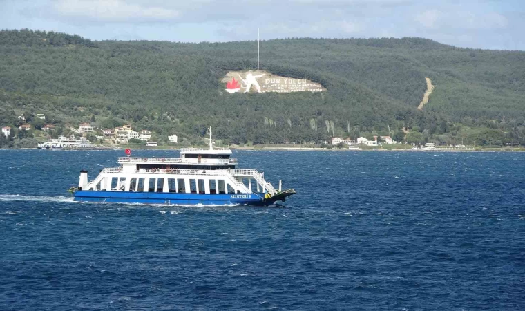 Bozcaada ve Gökçeada’ya poyraz fırtınası nedeniyle 2 gündür sefer yapılamıyor