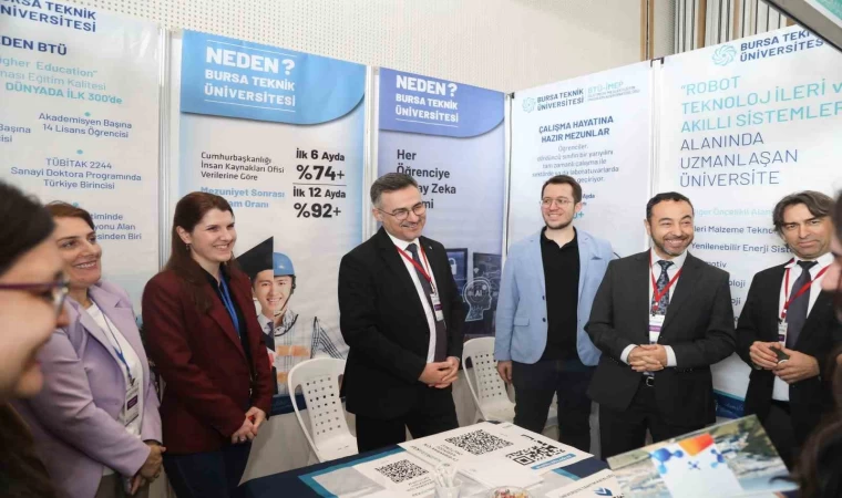 BTÜ Marmara Kariyer Fuarı’nda ilgi gördü