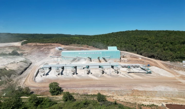 Büyükşehir’in tesisinde saatte 500 ton PMT üretiliyor