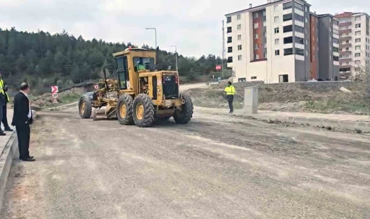 Cadde ve sokaklardaki asfalt çalışmaları başladı