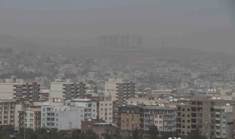 Cizre’de toz taşınımı hayatı olumsuz etkiledi