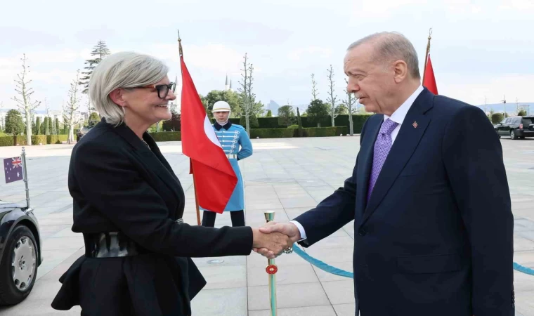 Cumhurbaşkanı Erdoğan, Avustralya Genel Valisi Mostyn’i kabul etti