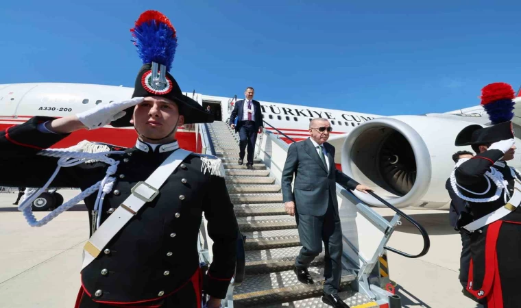 Cumhurbaşkanı Erdoğan, Roma’da
