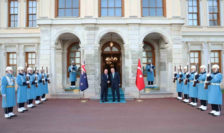 Cumhurbaşkanı Erdoğan, Yeni Zelanda Başbakanı Luxon’u kabul etti