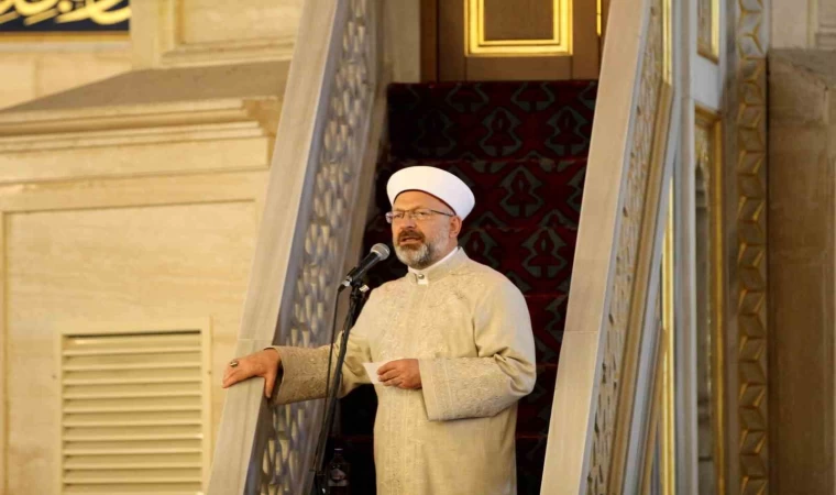 Diyanet İşleri Başkanı Erbaş’tan yağmur duası