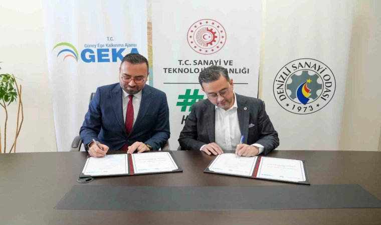 DSO ve GEKA işbirliğiyle Denizli’nin sanayi ekosistemi güçlenecek