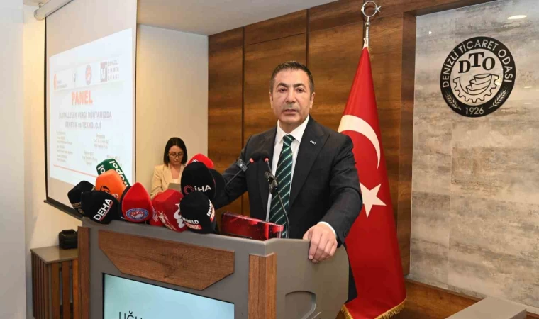 DTO Başkanı Erdoğan: ”Ticaret değil, servet vergilendirilmeli”