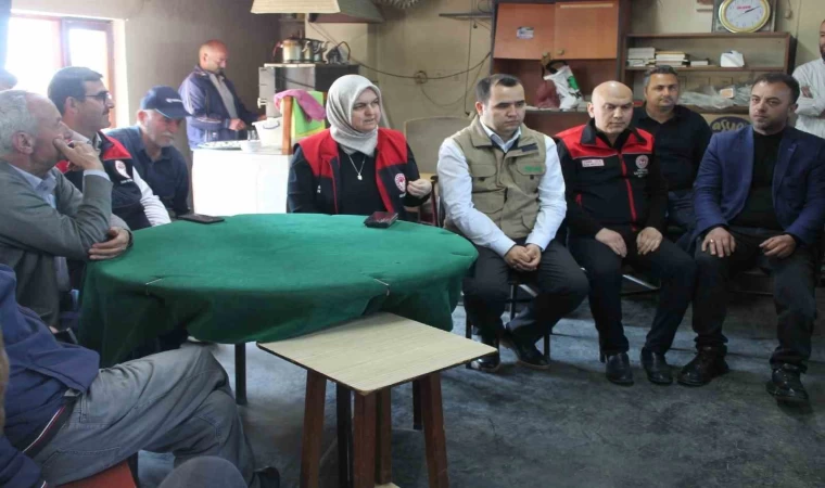 Düzce’nin köylerinde inceleme sürüyor