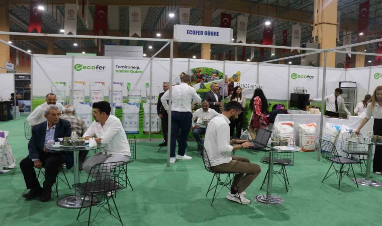 Ecofer Gübre’nin organik ürünleri Ceviz ve Badem Fuarında büyük ilgi gördü