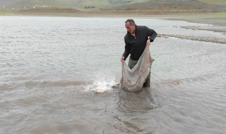 Elazığ’da 2 bin 500 metre ağ ve 500 kilo balık ele geçirildi