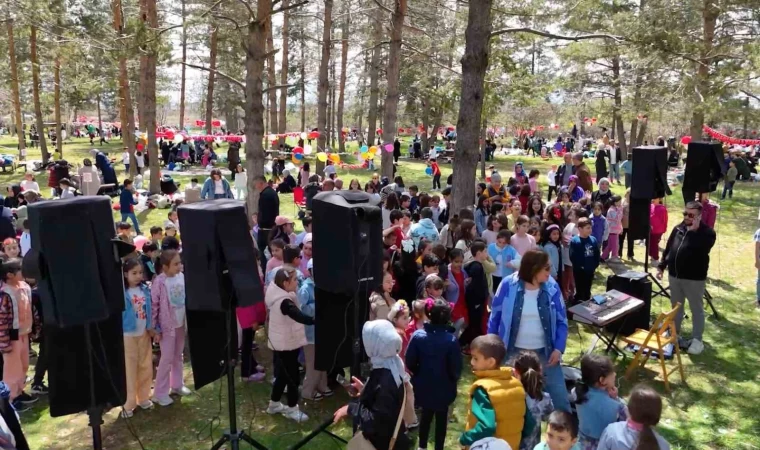 Erzurum’da 23 Nisan coşkusu piknikle taçlandı
