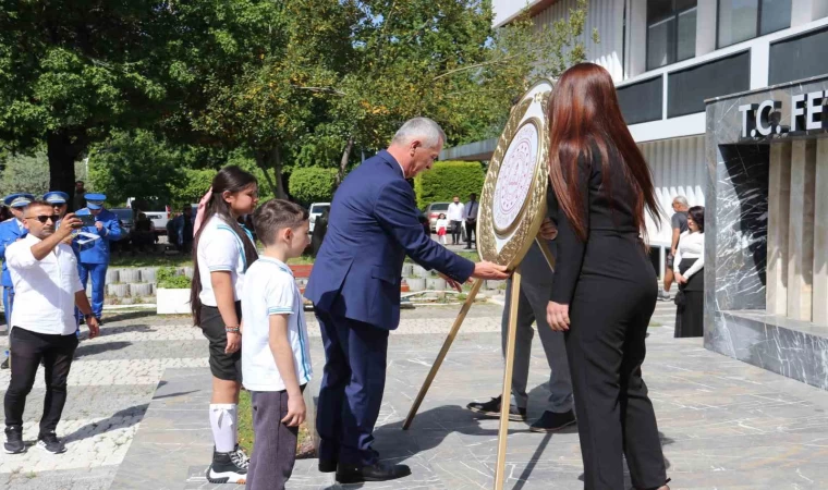 Fethiye’de 23 Nisan kutlamaları törenle başladı